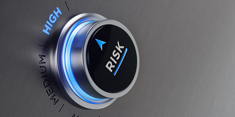 Push Button On Brushed Metal Surface